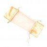 Sachet Organza Saumon en Forme de Bonbon