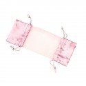 Pochette Organza Bonbon Rose