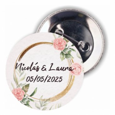 Chapas para Bodas Originales