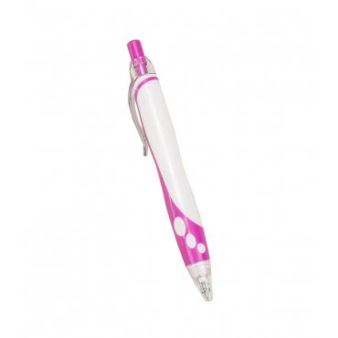 Stylo Fantaisie Rose et Blanc