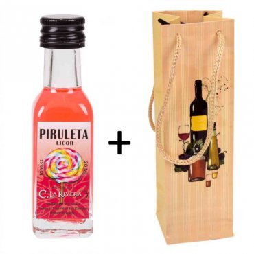 Licor Piruleta con Bolsa Regalo