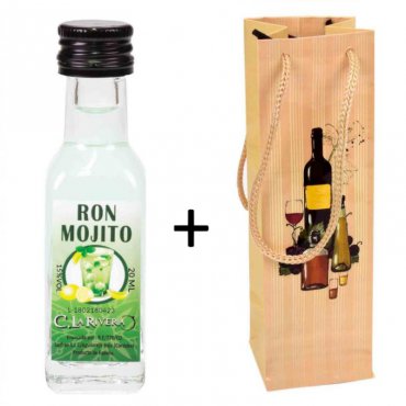 Ron Mojito y Bolsa para Regalo