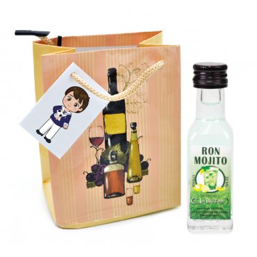 Ron Mojito Personalizado Comunion Niño