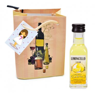 Miniatura Limoncello Personalizada Regalo Comunion