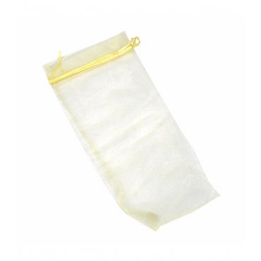 Sachet Organza Jaune 25 x 11 