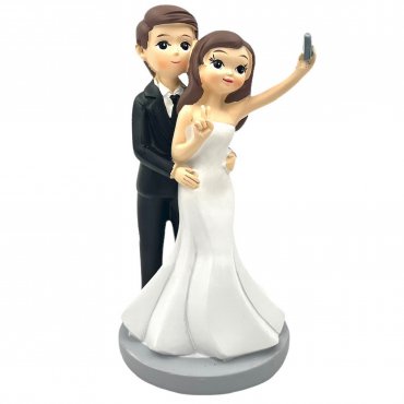 Figura Selfie Boda