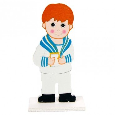 Figura Tarta Comunion Niño