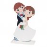 Figurine Mariage en Bois